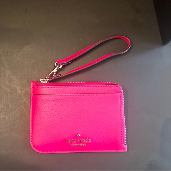 kate spade jackson small card holder wristlet